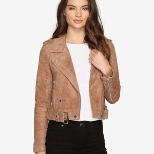 Blank NYC Suede Moto Jacket